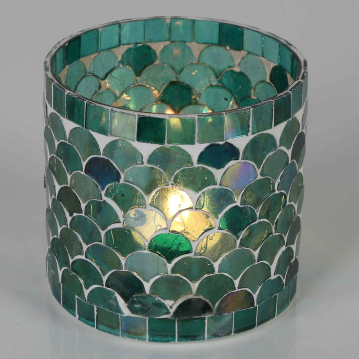 Orientalisk mosaiklykta Athens grön