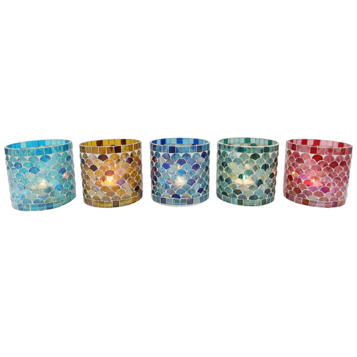 Orientalisk mosaiklykta Athens M set om 5