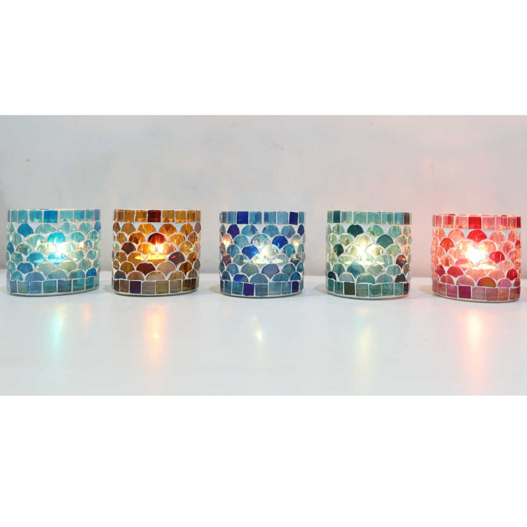Orientalisk mosaiklykta Athens S set om 5