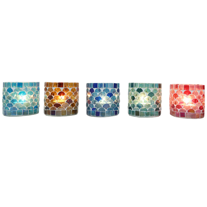 Orientalisk mosaiklykta Athens S set om 5
