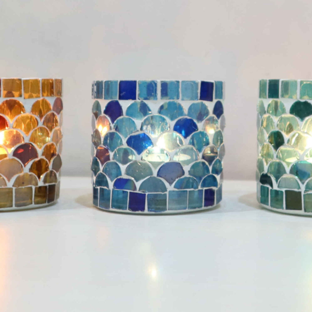 Orientalisk mosaiklykta Athens S set om 5