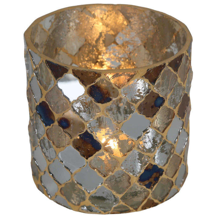 Orientalisk mosaiklykta Athens guld