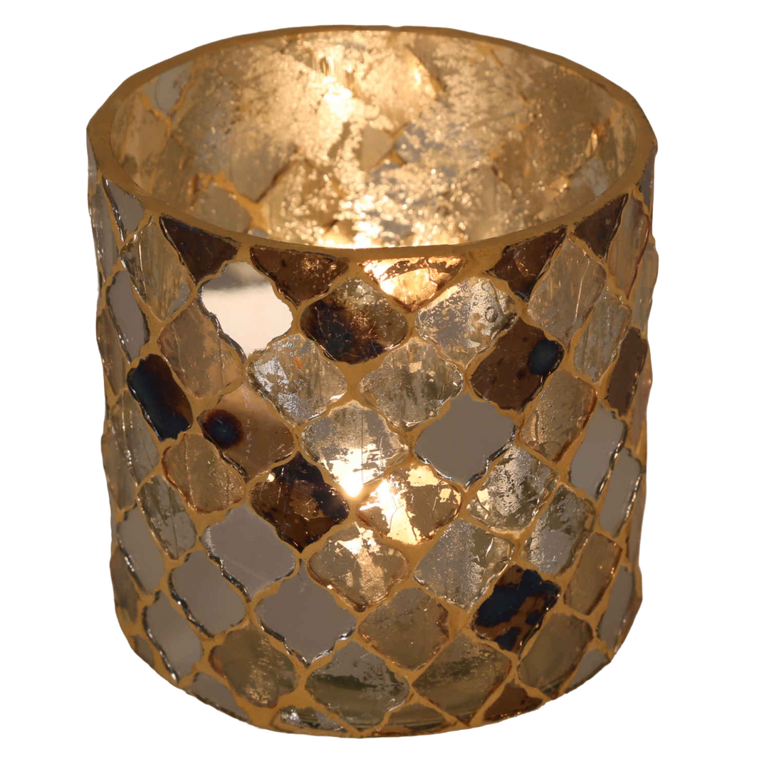 Orientalisk mosaiklykta Athens guld