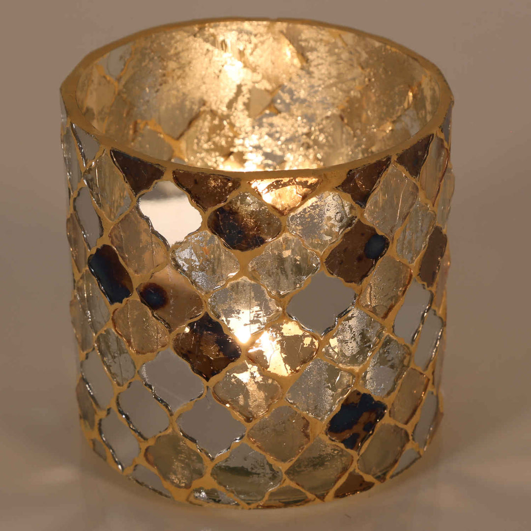 Orientalisk mosaiklykta Athens guld