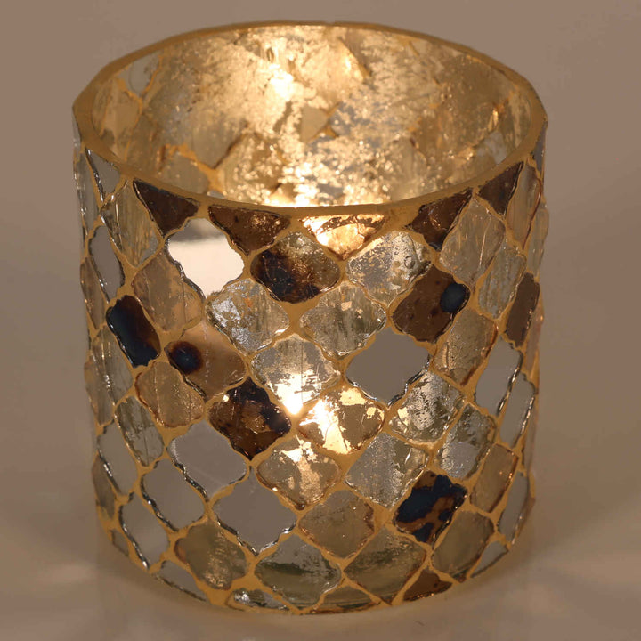 Orientalisk mosaiklykta Athens guld