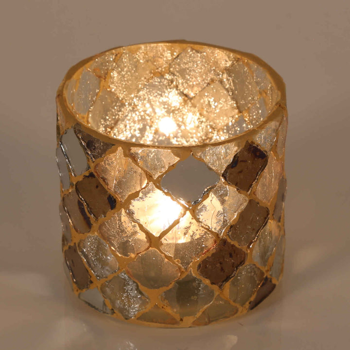 Orientalisk mosaiklykta Athens guld