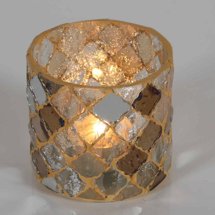 Orientalisk mosaiklykta Athens guld