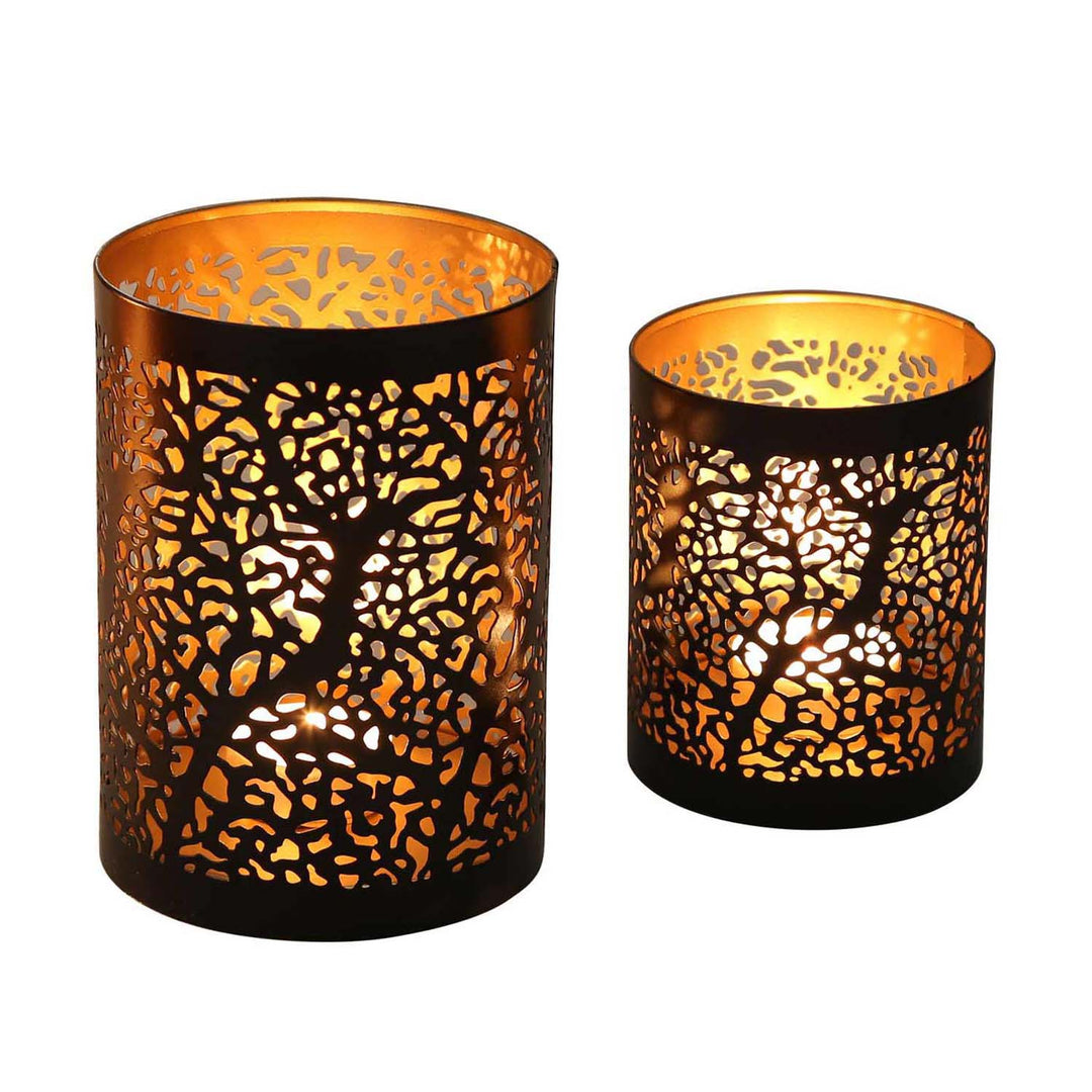 Orientalisk lykta Ancona set om 2
