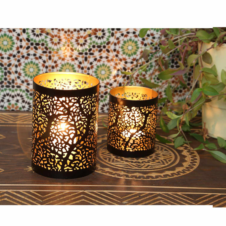 Orientalisk lykta Ancona set om 2