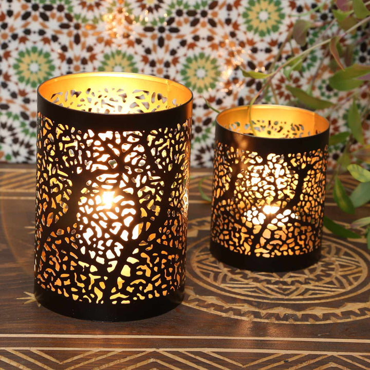 Orientalisk lykta Ancona set om 2