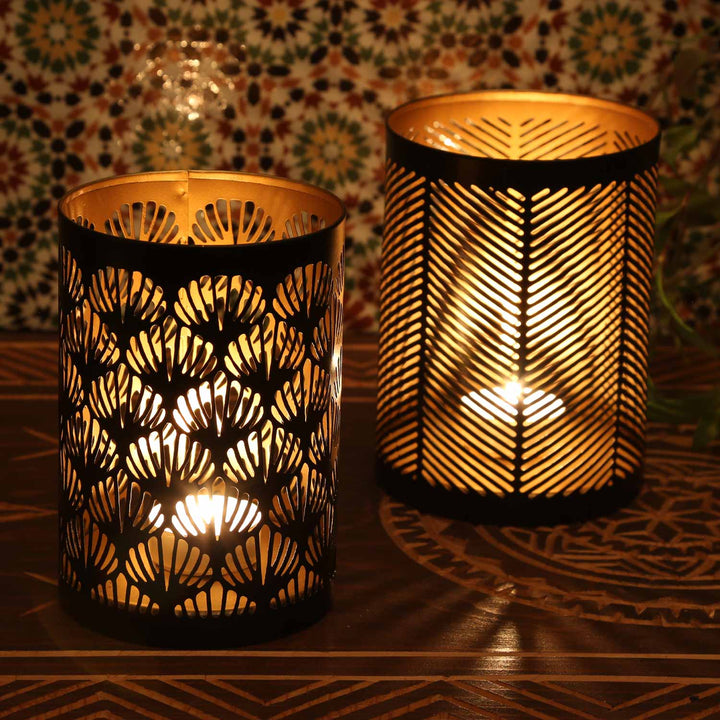 Orientalisk lykta Lucca set om 2