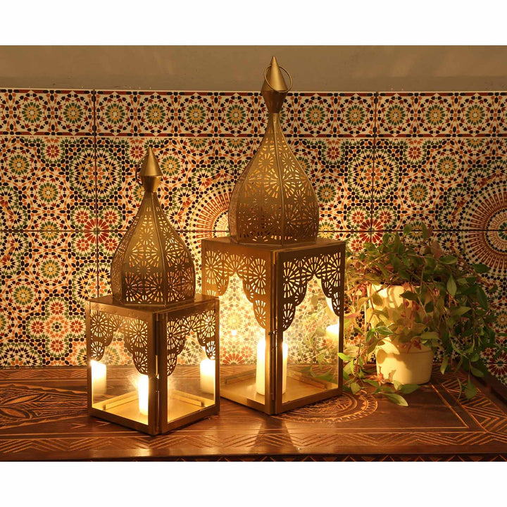 Orientalisk lykta Modena Gold L&M