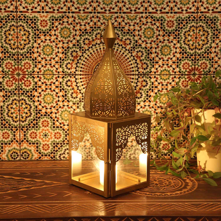 Orientalisk lykta Modena Gold M