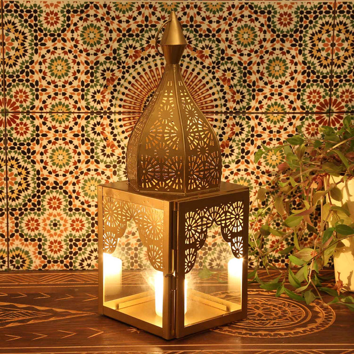 Orientalisk lykta Modena Gold M