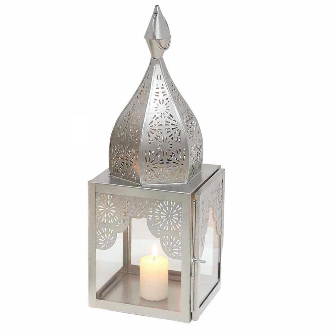 Orientalisk lykta Modena silver M
