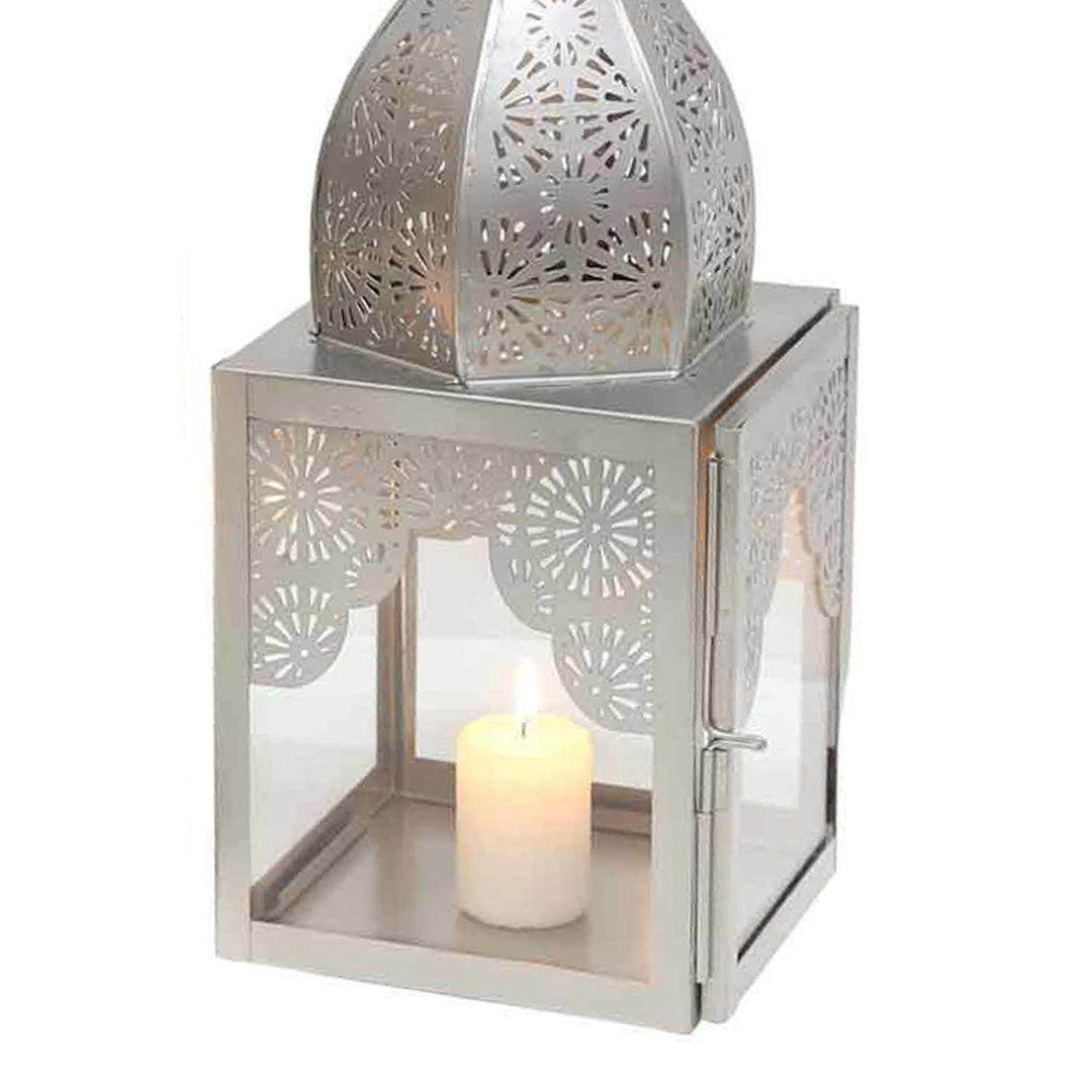 Orientalisk lykta Modena silver M