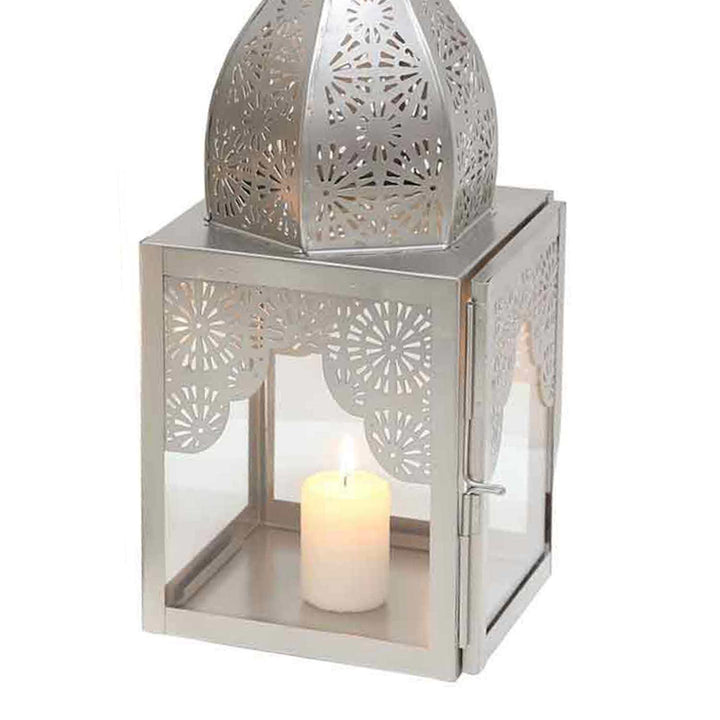 Orientalisk lykta Modena silver M