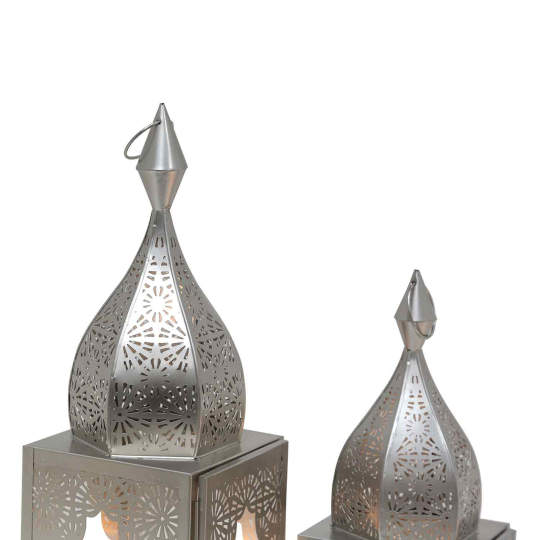Orientalisk lykta Modena silver L&M