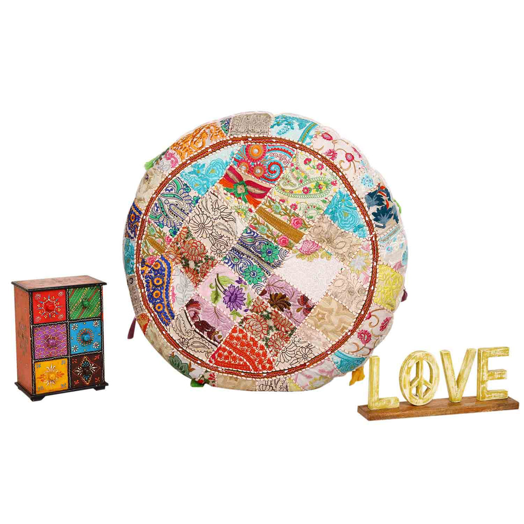 Patchwork yogakudde Lali stor