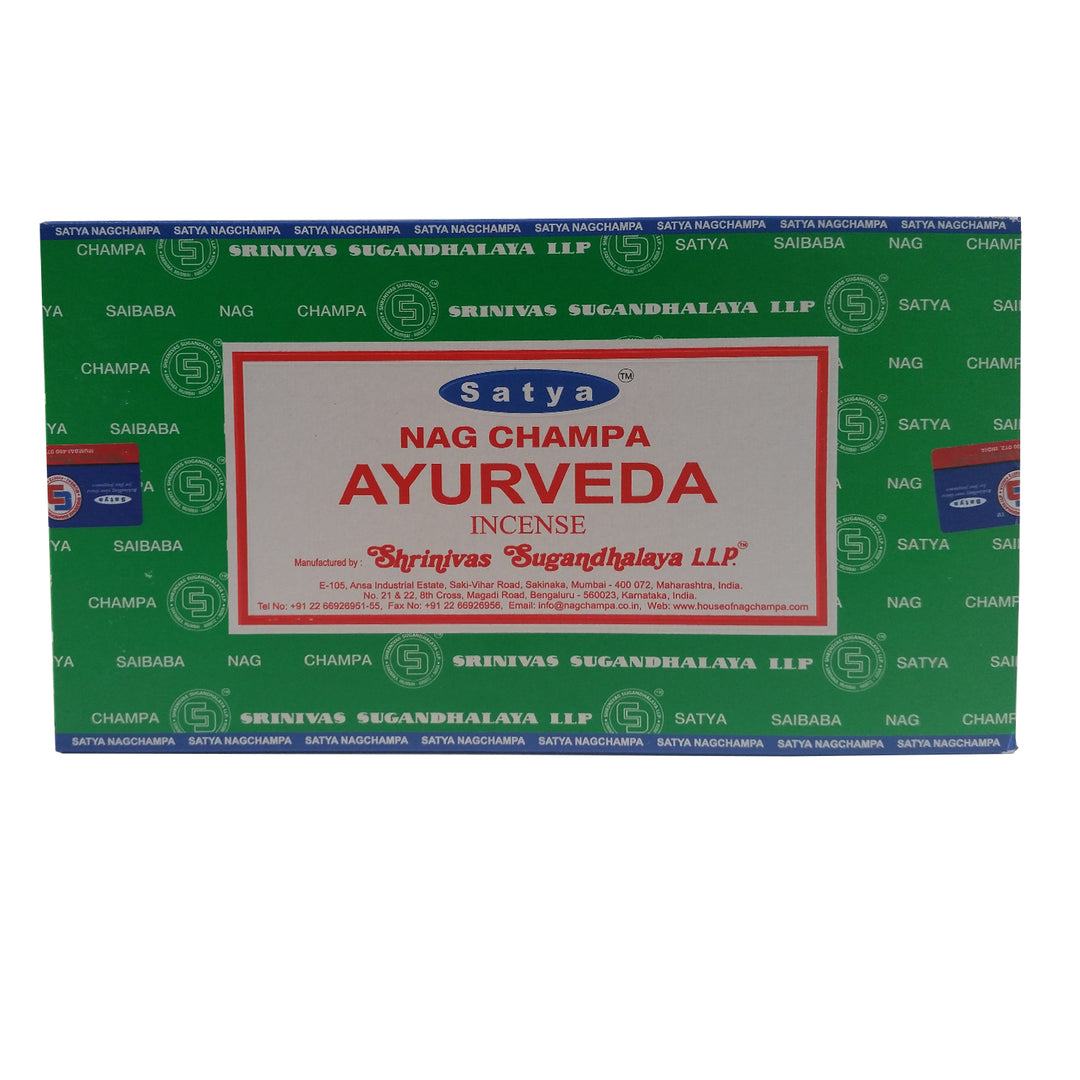 Rökelsepinnar Satya Ayurveda Big Box