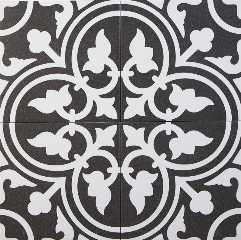 Marockanskt kakel 20x20 cm – cementlook