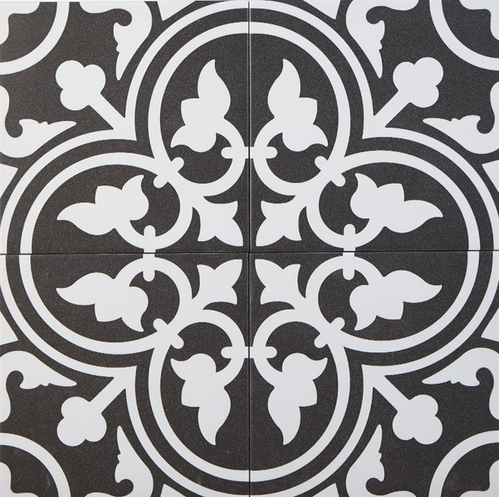 Marockanskt kakel 20x20 cm – cementlook