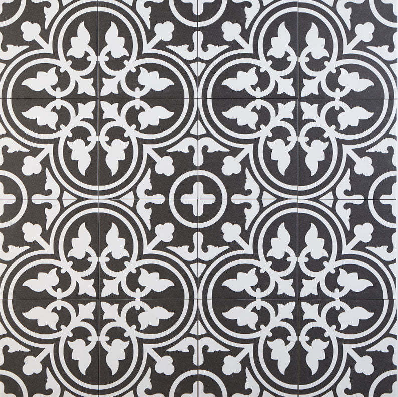 Marockanskt kakel 20x20 cm – cementlook